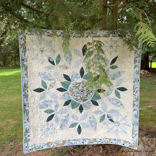 Snow is Falling Downloadable PDF Quilt Pattern