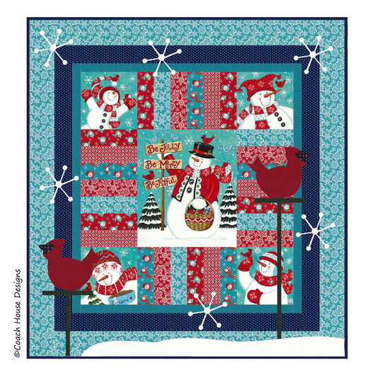Snowtime Downloadable PDF Quilt Pattern