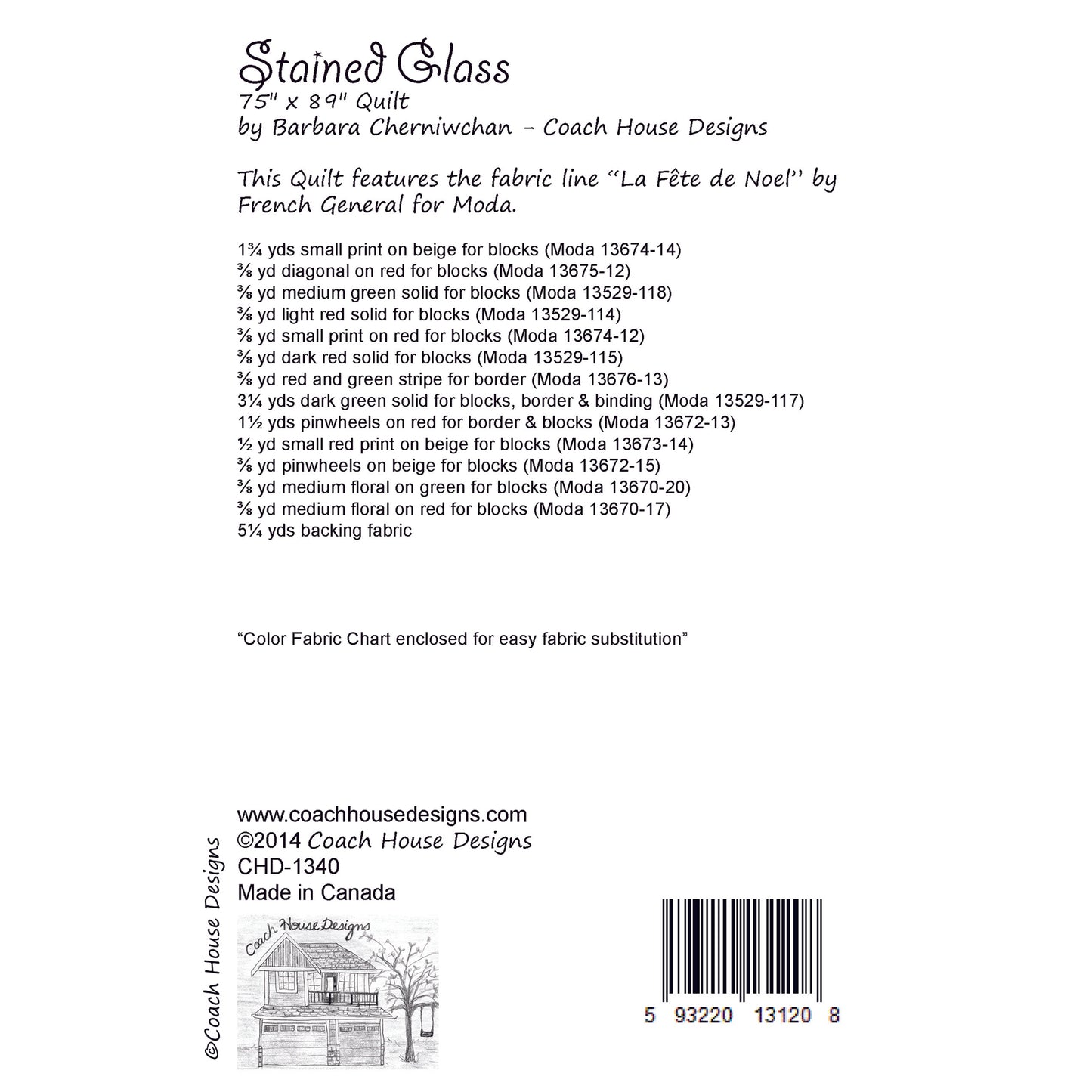 Stained Glass Quilt Pattern