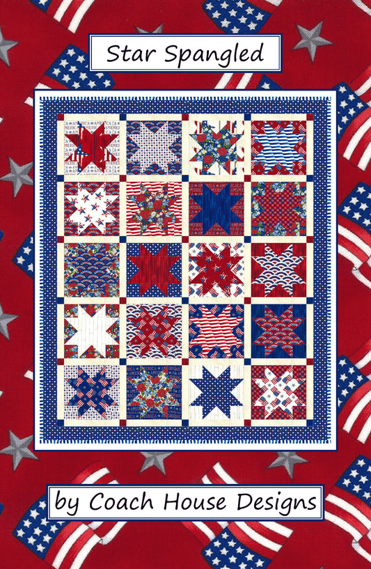Star Spangled Downloadable PDF Quilt Pattern