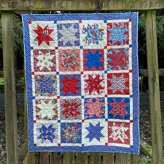 Star Spangled Downloadable PDF Quilt Pattern
