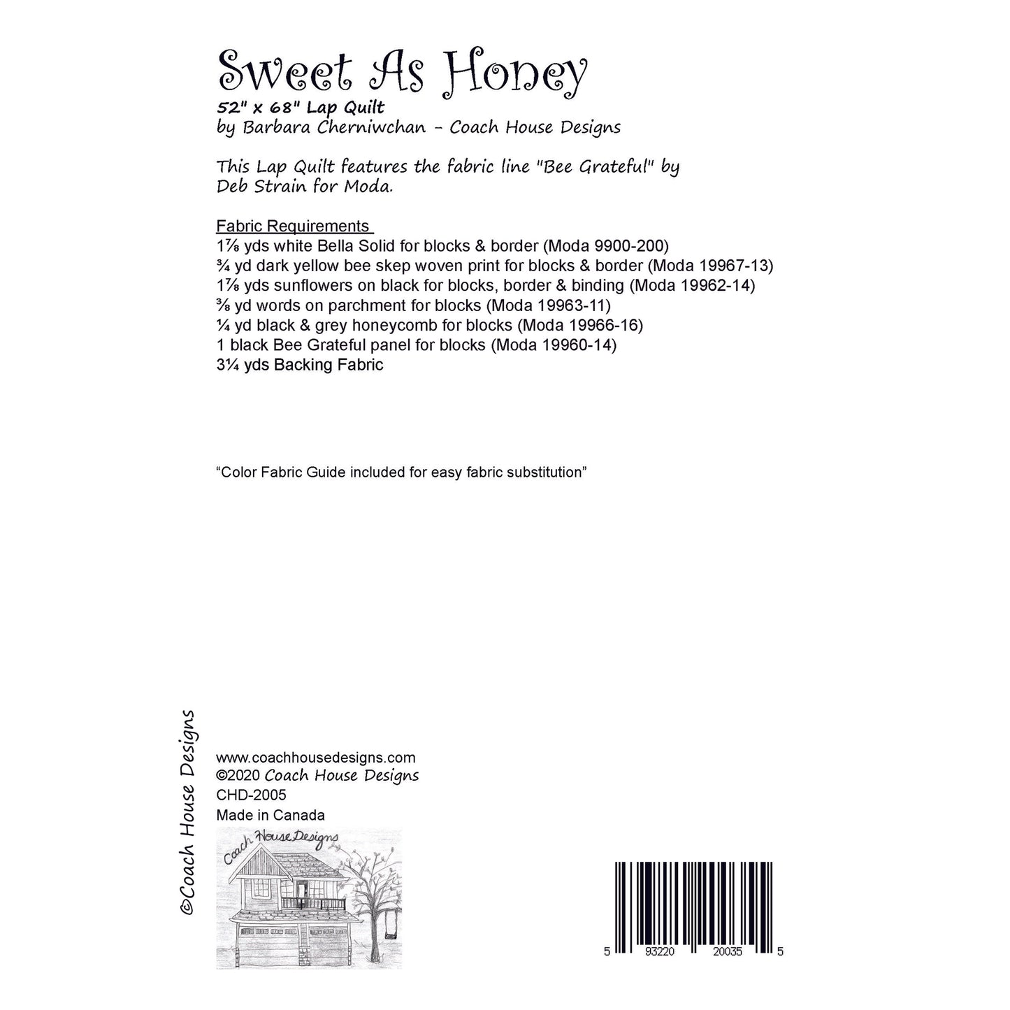 Sweet as Honey Quilt Pattern