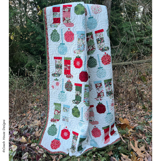 The Stockings Were Hung... Downloadable PDF Quilt Pattern