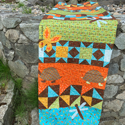 Turtles in the Meadow Quilt Pattern