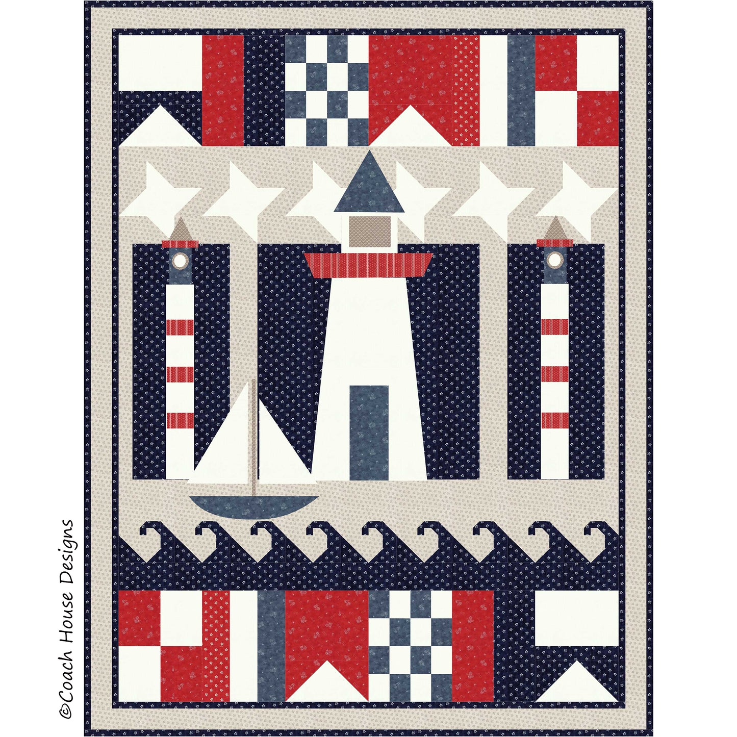 Longfellow Banners Downloadable PDF Quilt Pattern