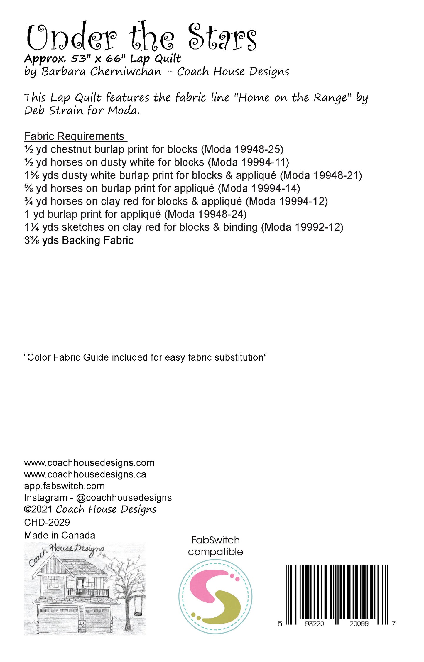 Under the Stars Quilt Pattern