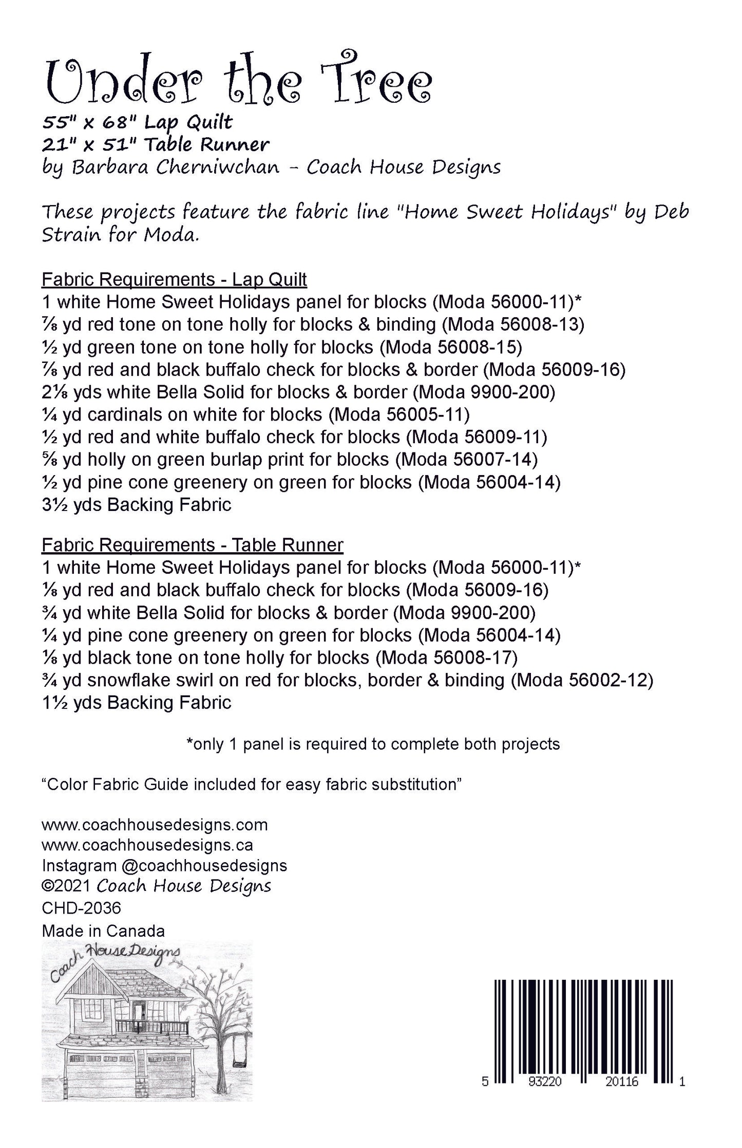 Under the Tree Downloadable PDF Quilt Pattern