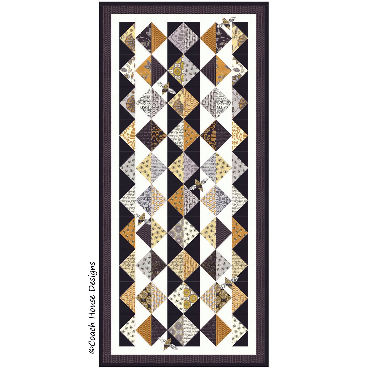 Unexpected Guests Quilt Pattern