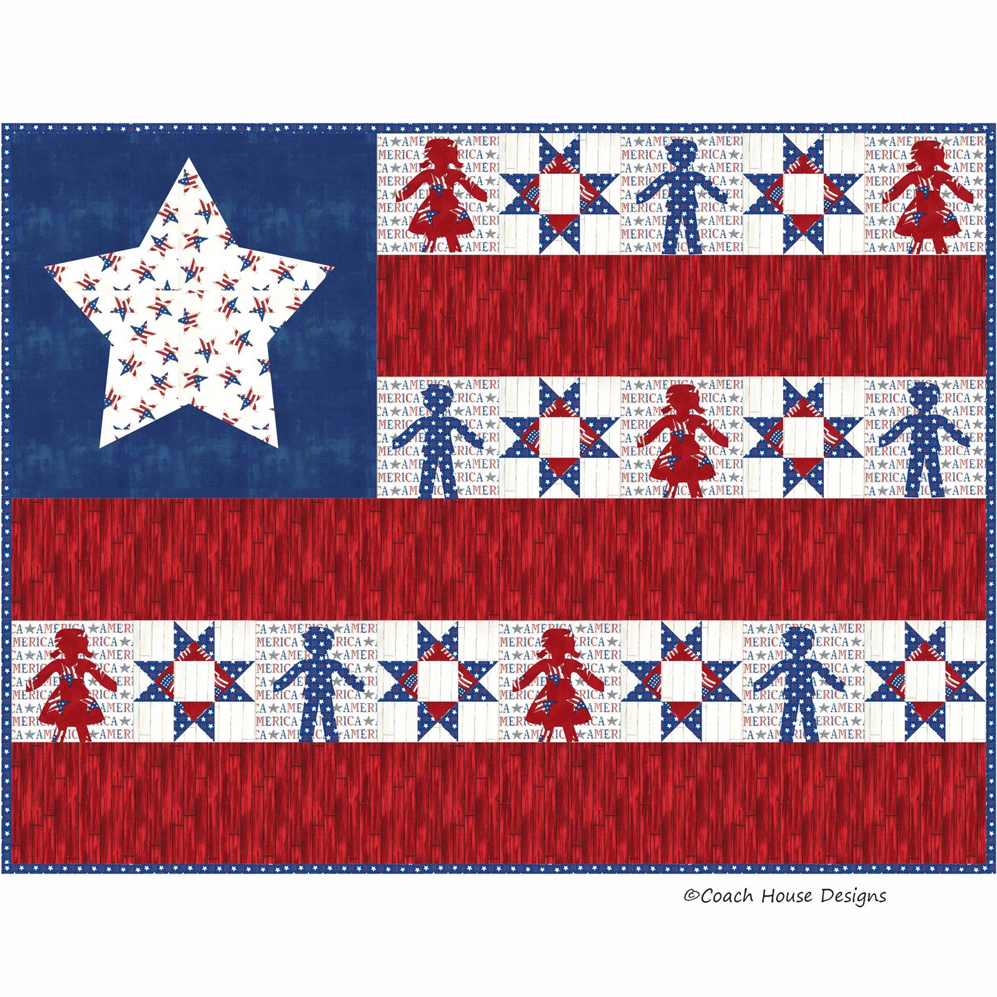 United as One Downloadable PDF Quilt Pattern