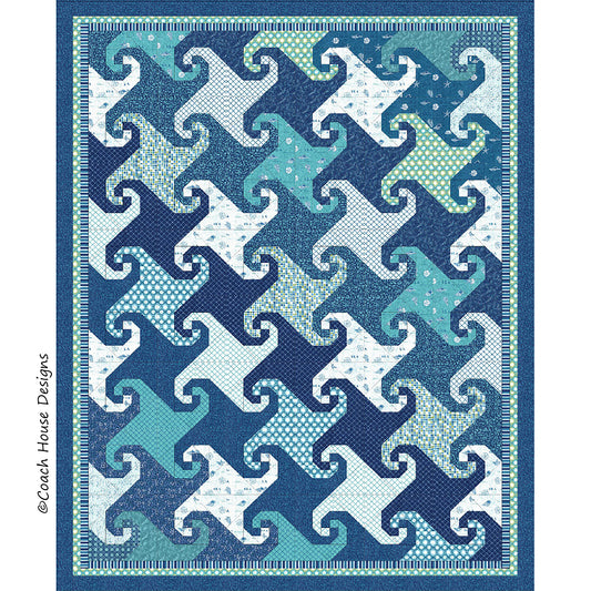 Waves Quilt Pattern