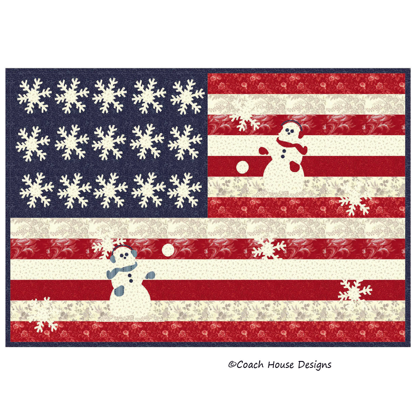 Winter in Washington Downloadable PDF Quilt Pattern