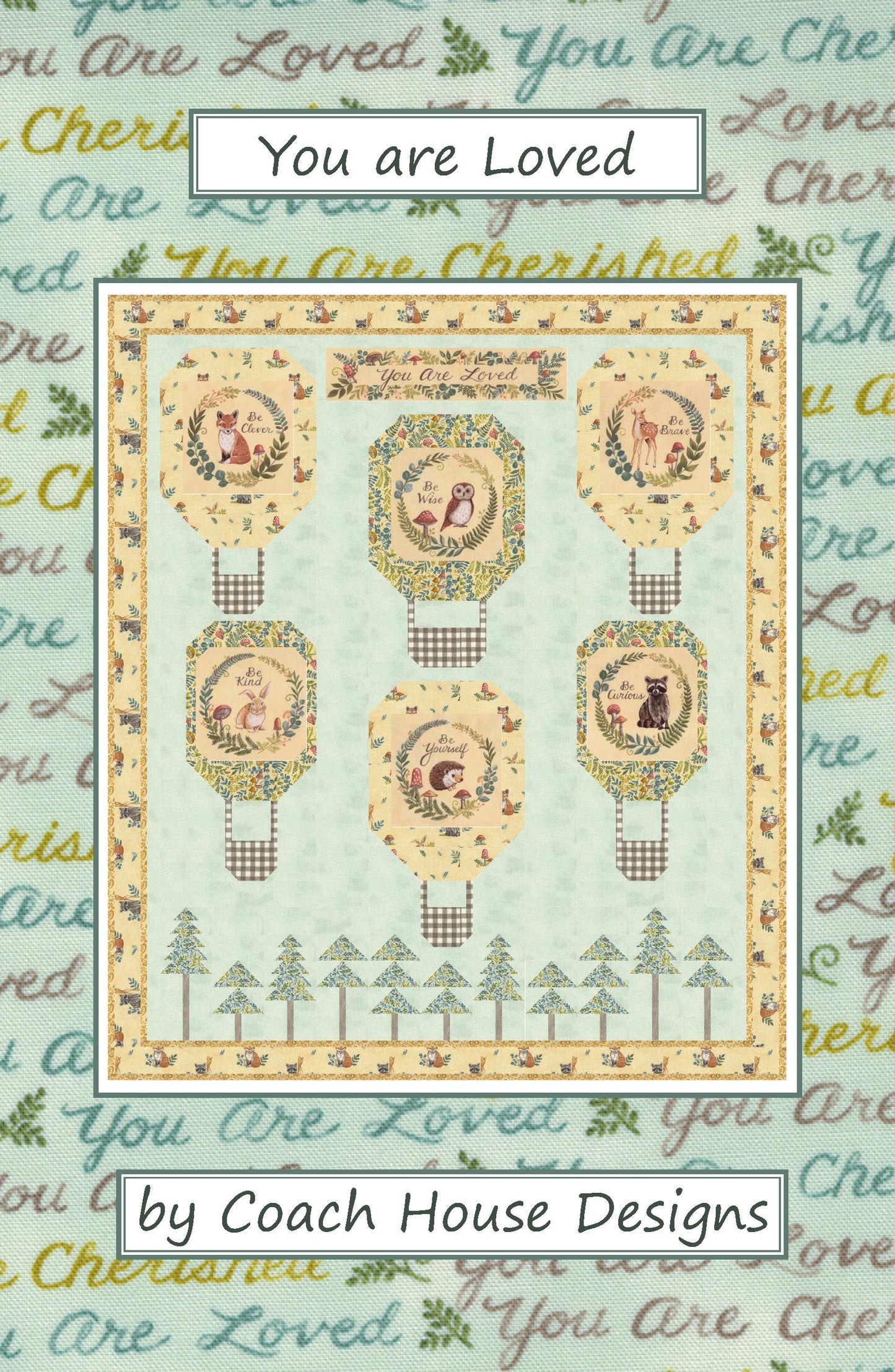 You Are Loved Downloadable PDF Quilt Pattern