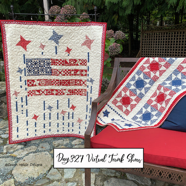 Day 327 of my Virtual Trunk Show - Rockets Red Glare