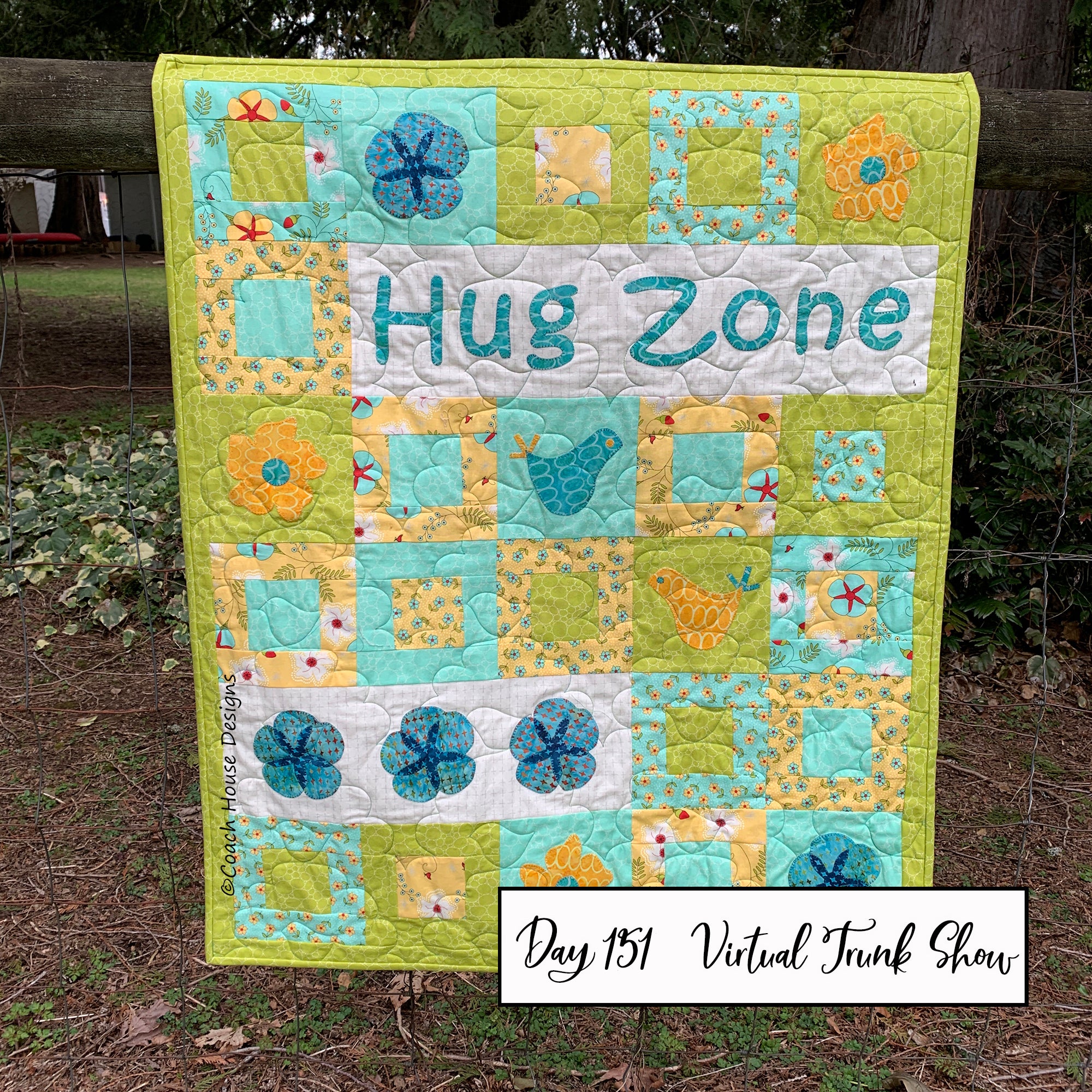 Day 151 of my Virtual Trunk Show - Hug Zone – Coach House Designs US