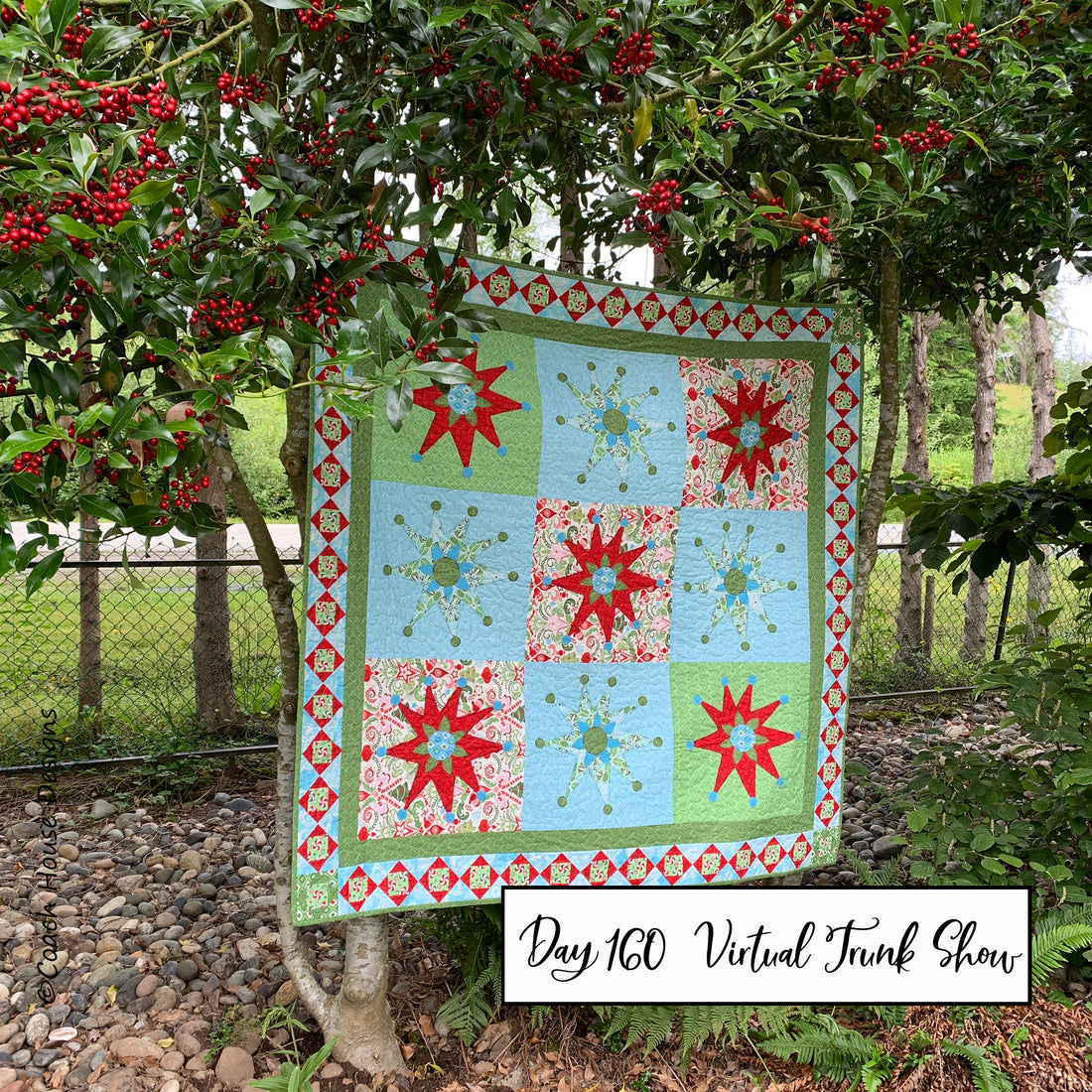 Day 160 of my Virtual Trunk Show - It’s Snowing!