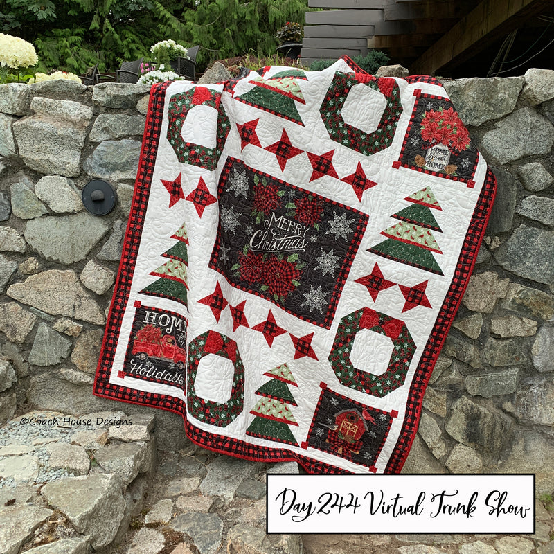 Day 244 of my Virtual Trunk Show - Rustic Christmas