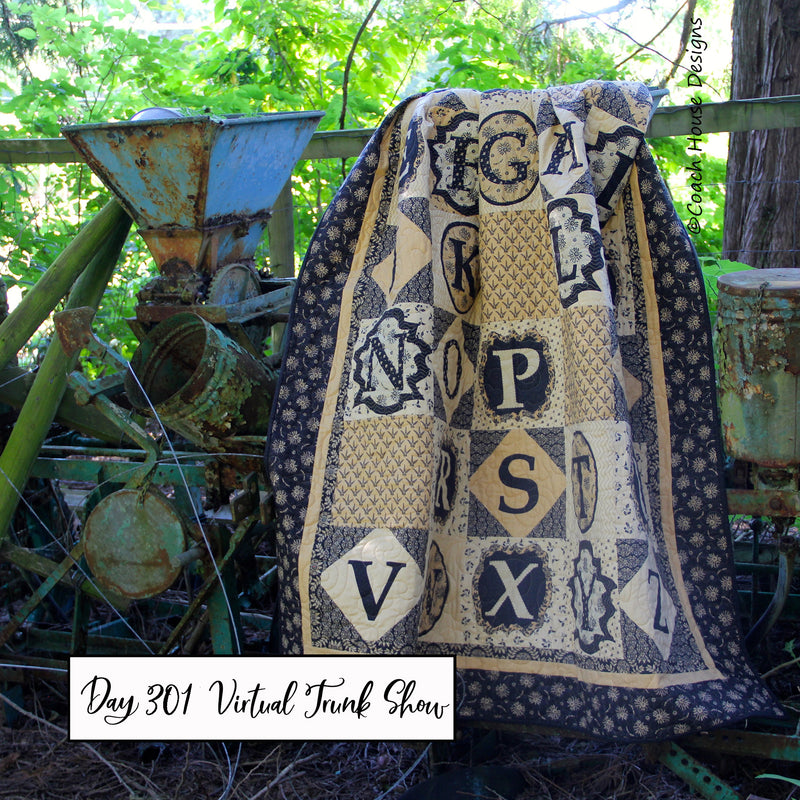Day 301 of my Virtual Trunk Show - Vintage Alphabet