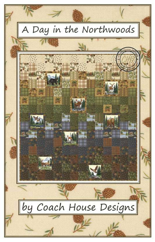 A Day in the Northwoods Downloadable PDF Quilt Pattern