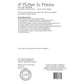 This page contains written information about a lap quilt sewing pattern titled 'A Flutter in France' by Coach House Designs. It includes design specifications as well yardage requirements for the fabric titled 'Fleurs & Flutter' by Camelot Design Studio.