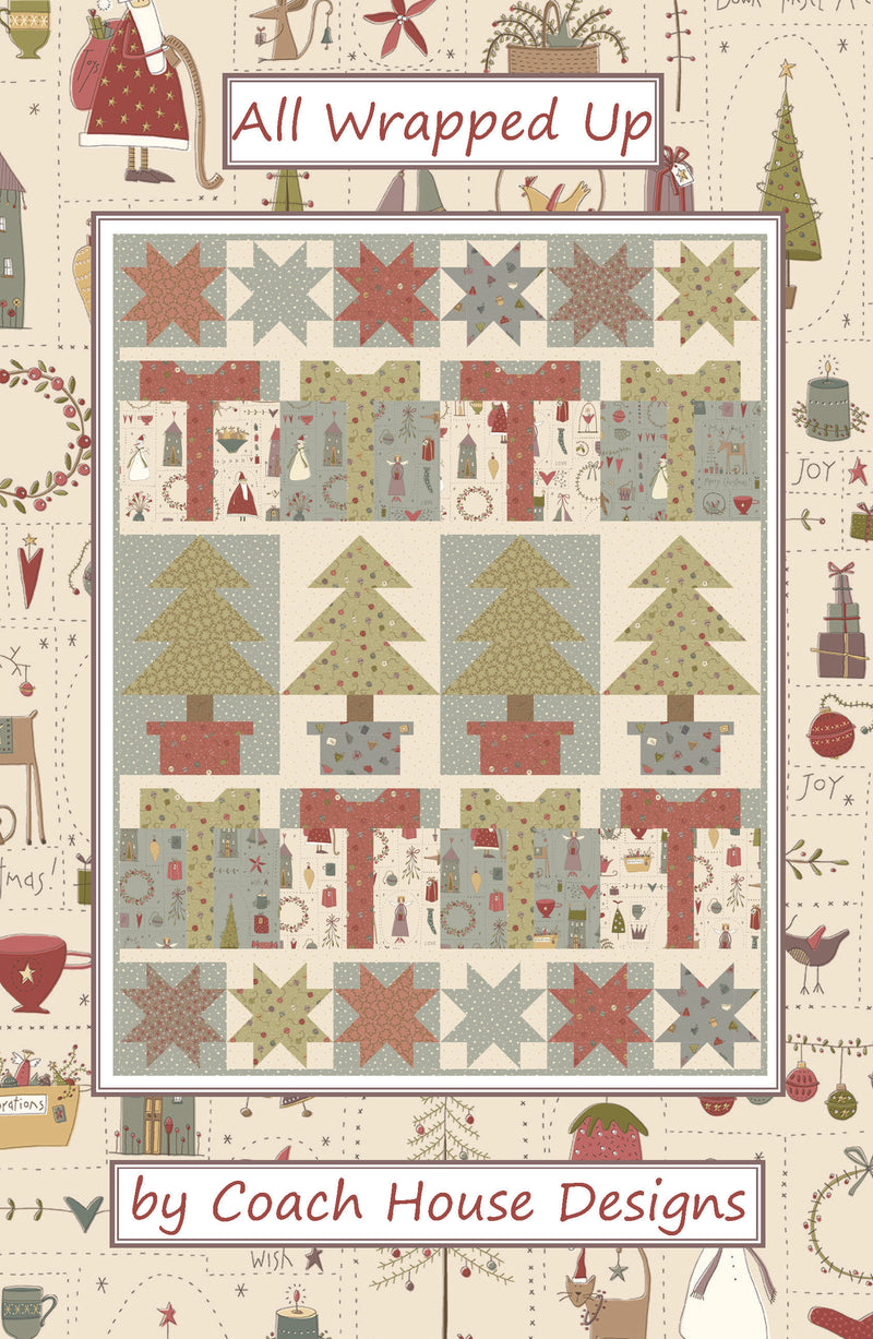 Coah Pattern All Wrapped Up Quilt Pattern – Coach House Designs US