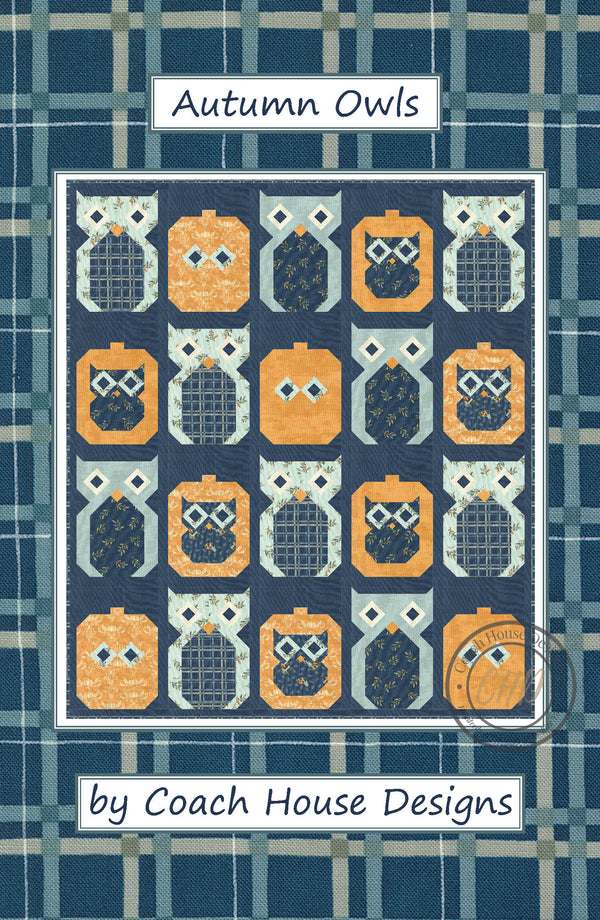 Autumn Owls Quilt Pattern (Pre-Order)