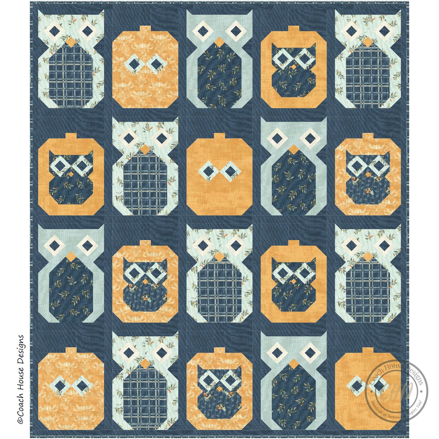 Autumn Owls Quilt Pattern