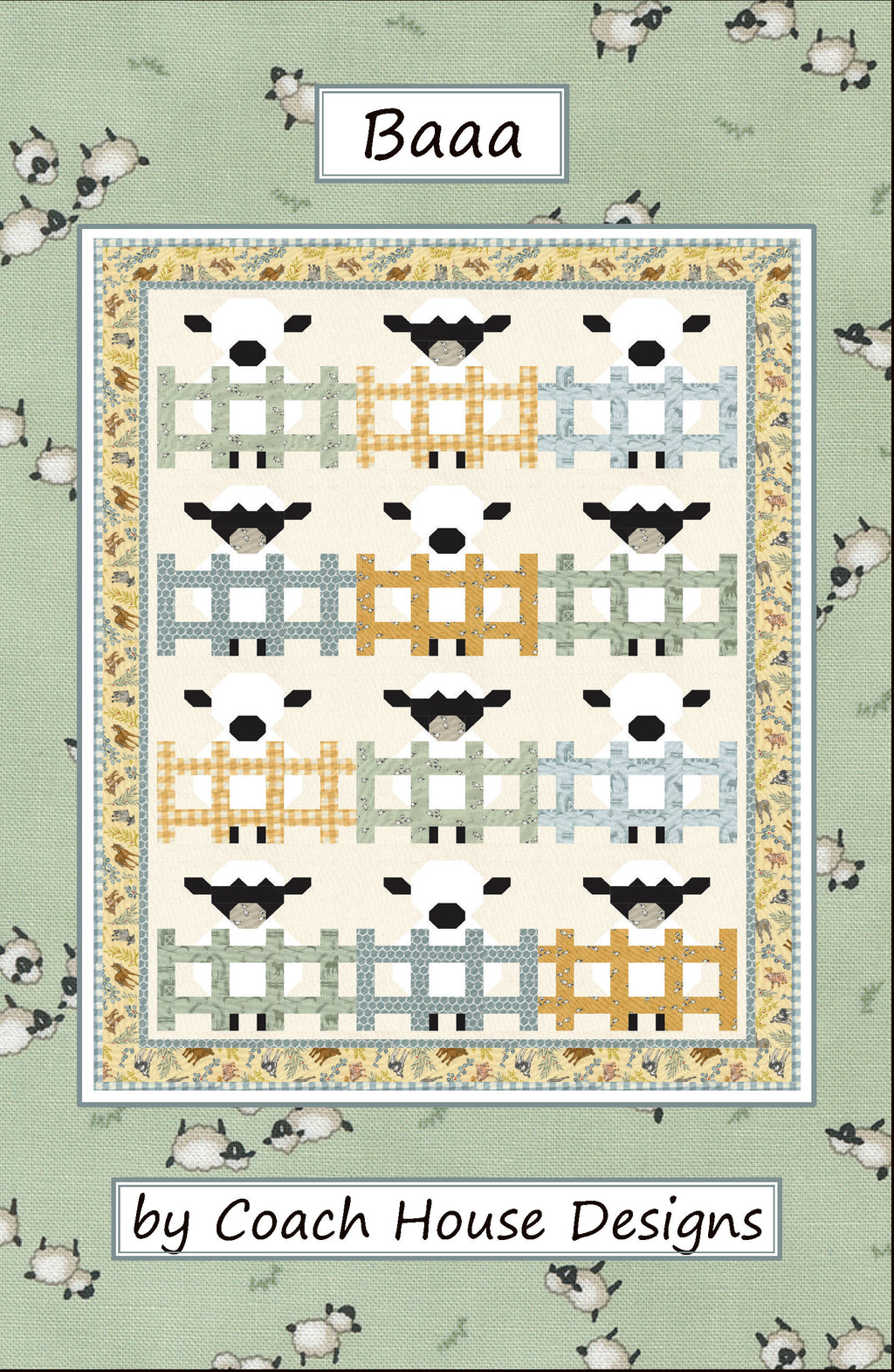Baaa Baaa Quilt Pattern (Pre-Order) – Coach House Designs US