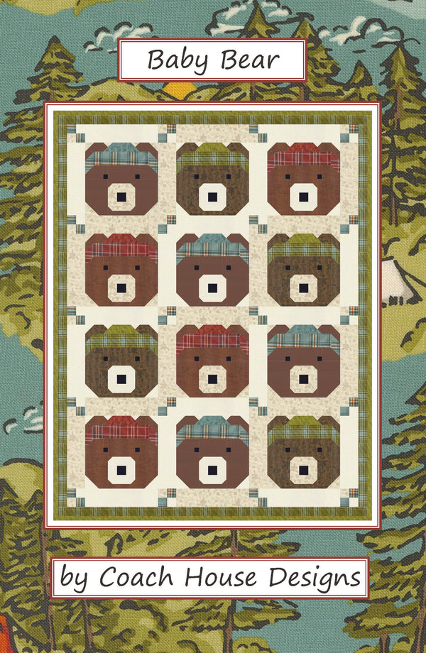 Baby Bear Downloadable PDF Quilt Pattern