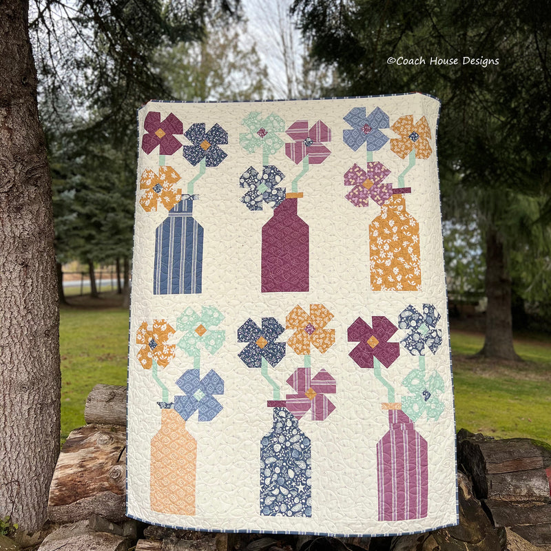 Beach Bouquets Quilt Pattern