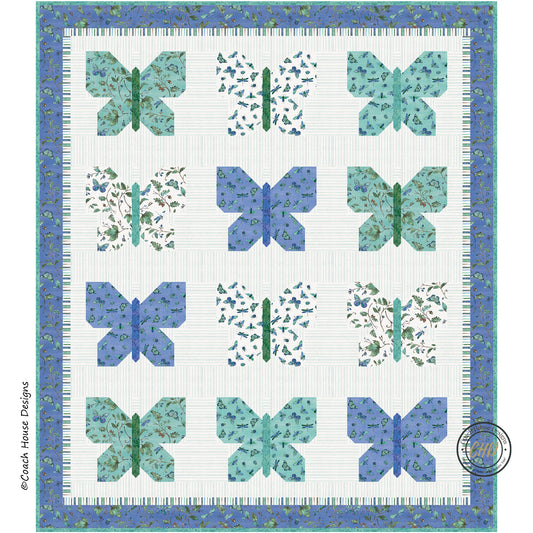 Beauty-ful Butterflies Quilt Pattern (Pre-Order)
