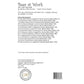 Textual information about a lap quilt sewing pattern titled 'Bees at Work' by Coach House Designs. This page contains information about the design specifications and fabric requirements to make the quilt.