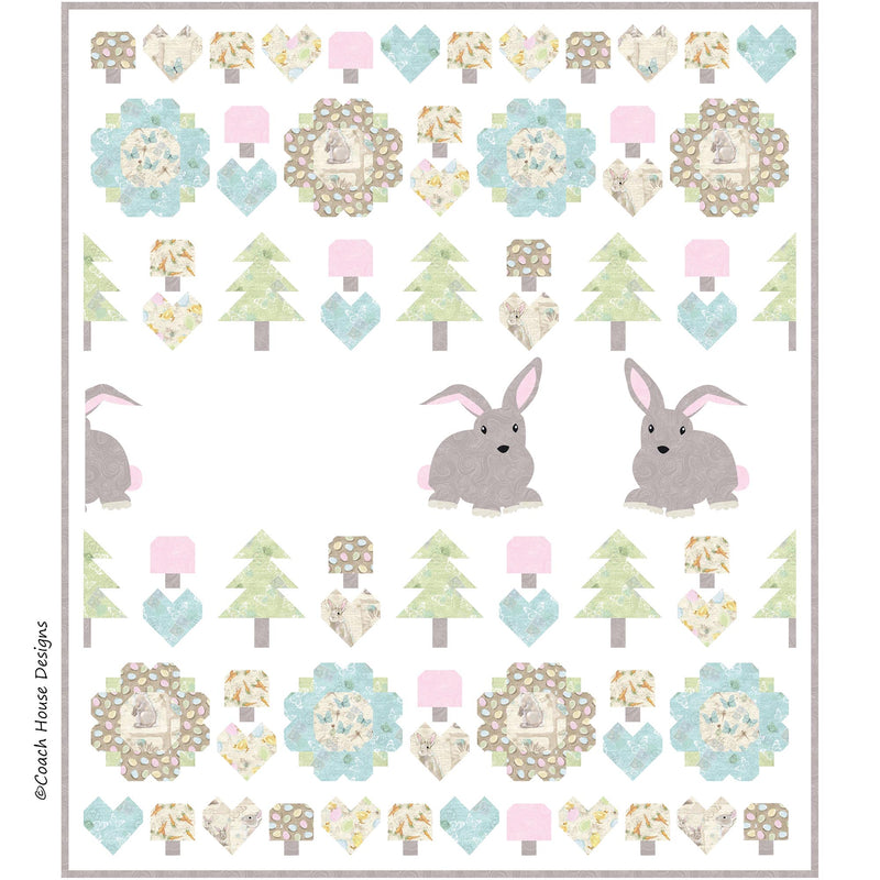 Bella on the Bunny Trail Quilt Pattern