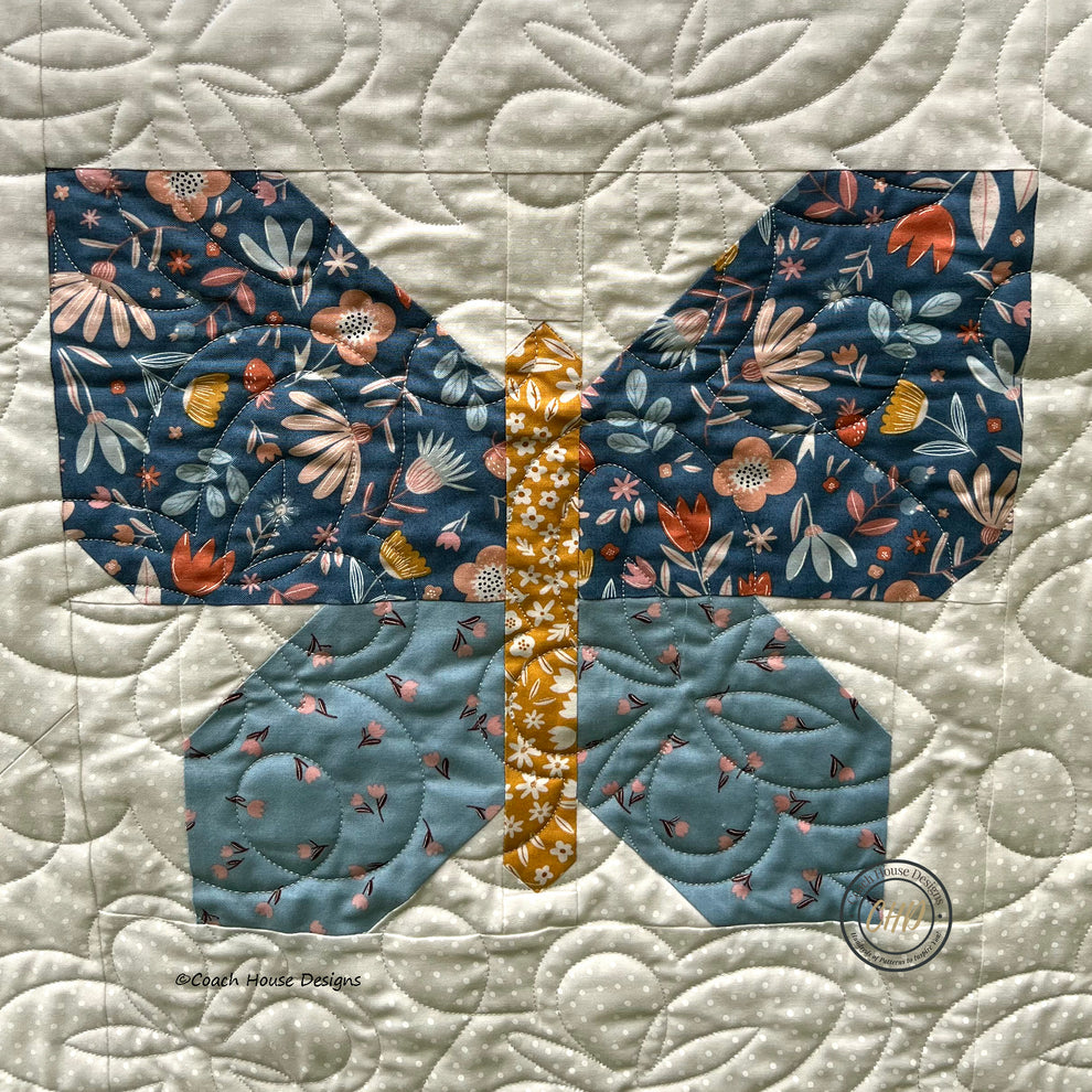 Butterfly Dance Quilt Pattern by Coach House Designs ** Blossoms and ...
