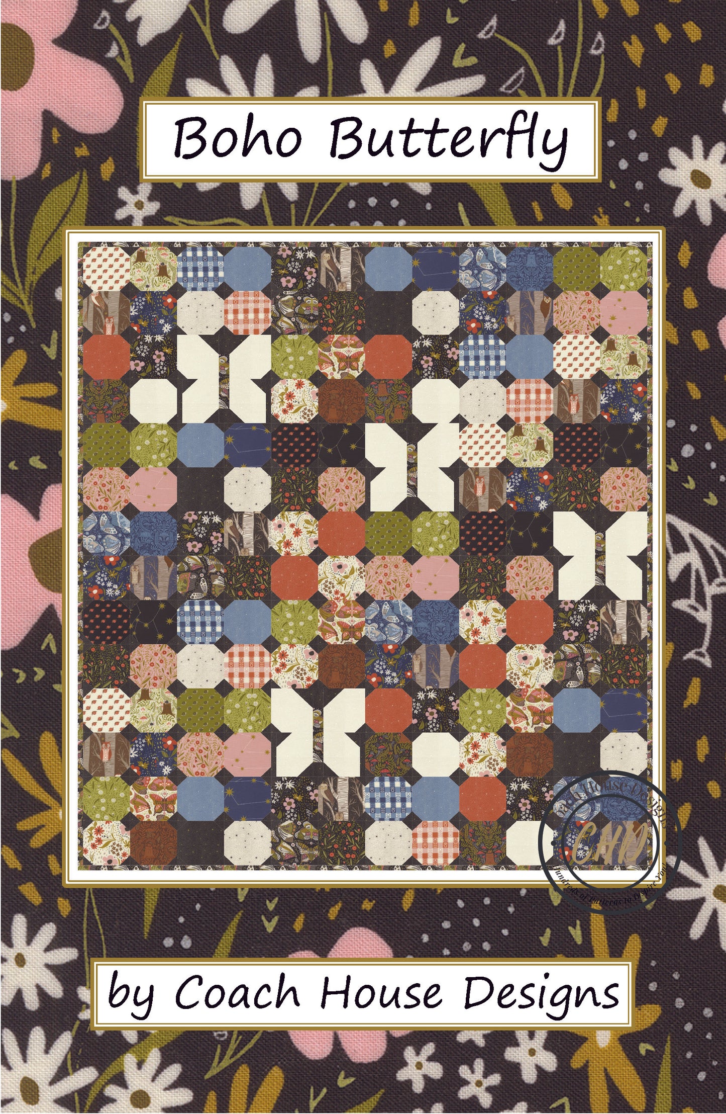 Boho Butterfly Quilt Pattern (Pre-Order)