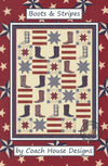 Boots & Stripes Downloadable PDF Quilt Pattern