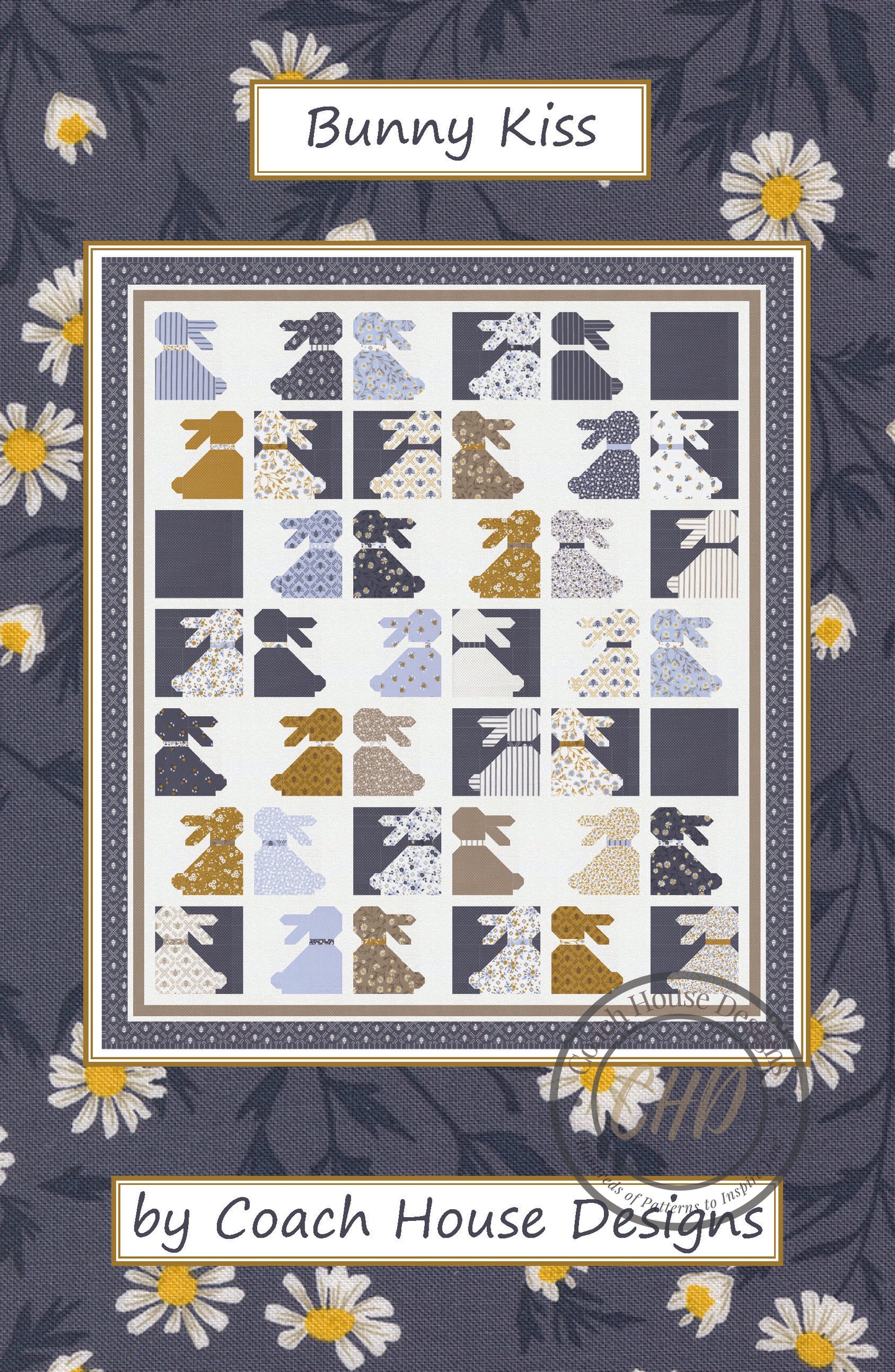Bunny Kiss downloadable PDF Quilt Pattern