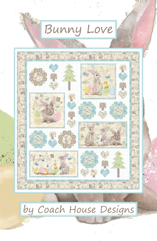 Bunny Love Downloadable PDF Quilt Pattern