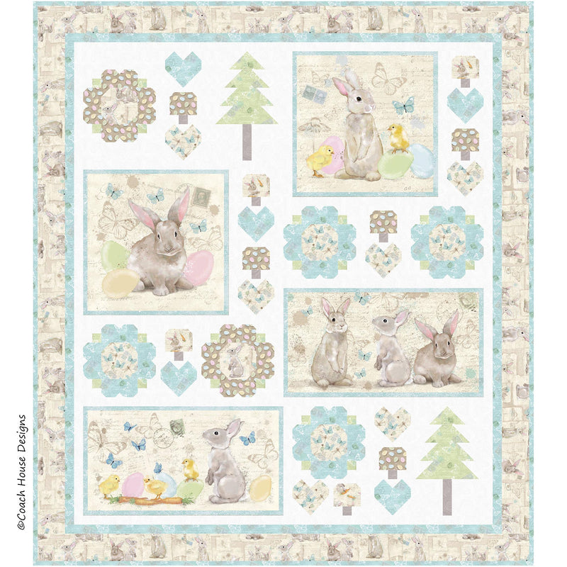 Bunny Love Quilt Pattern (Pre-Order)