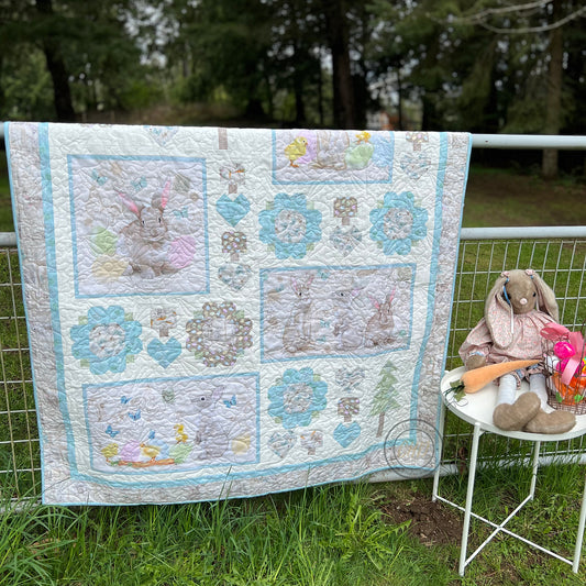 Bunny Love Downloadable PDF Quilt Pattern