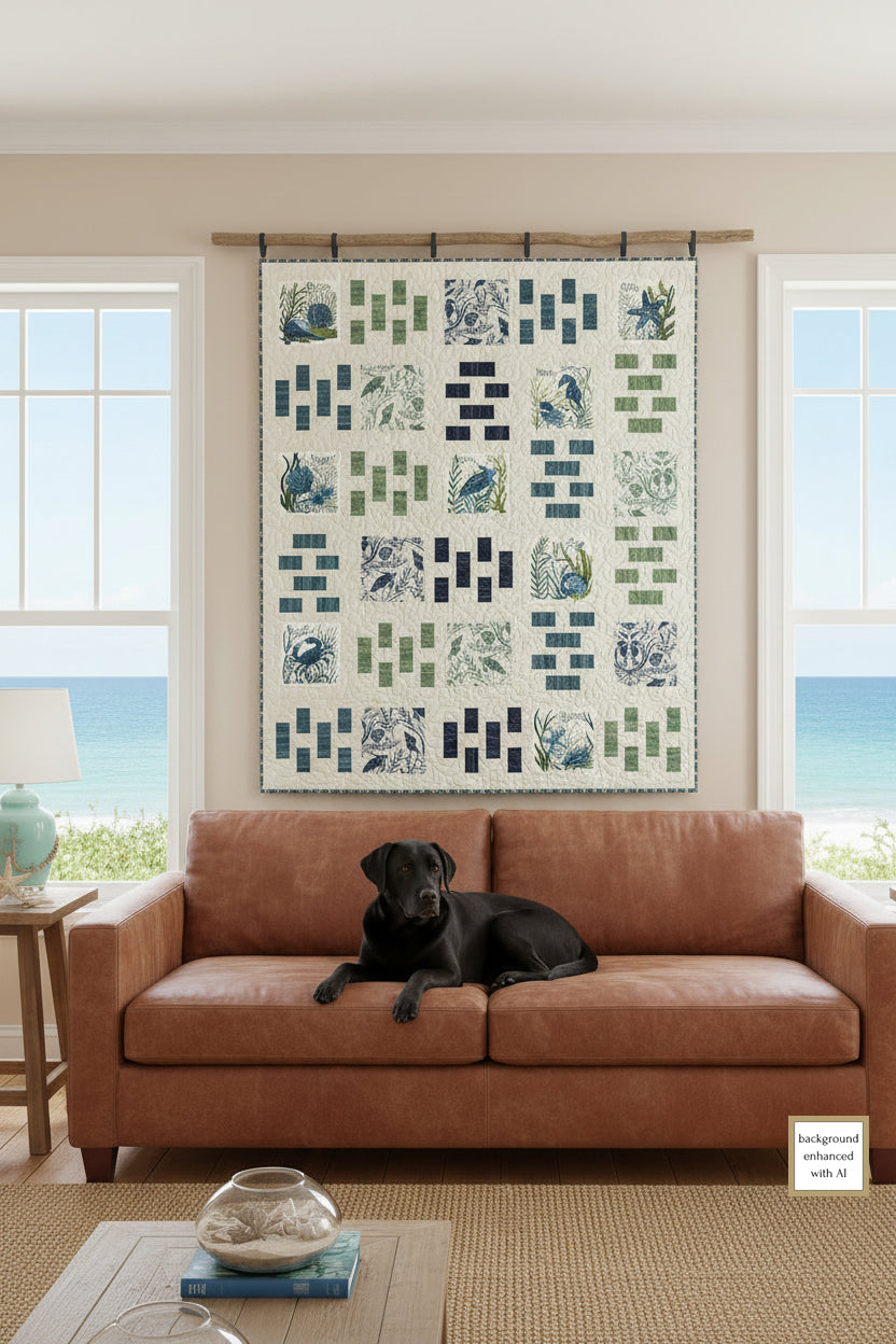By the Shore Quilt Pattern (Pre-Order)