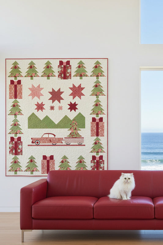 California Christmas Quilt Pattern