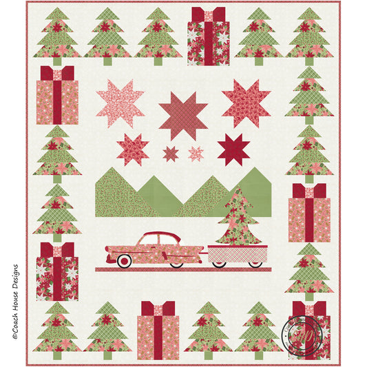 California Christmas Quilt Pattern