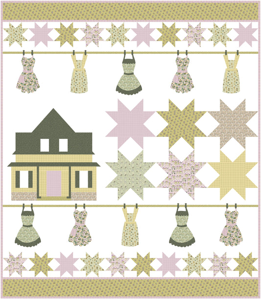 Canadian Farmhouse Downloadable PDF Quilt Pattern