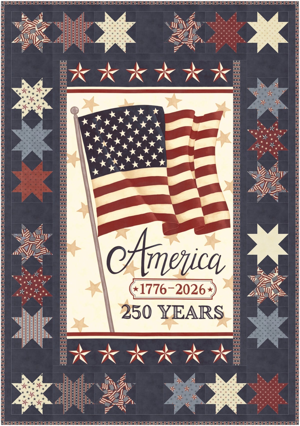Celebrating 250 Downloadable PDF Quilt Pattern – Coach House Designs US
