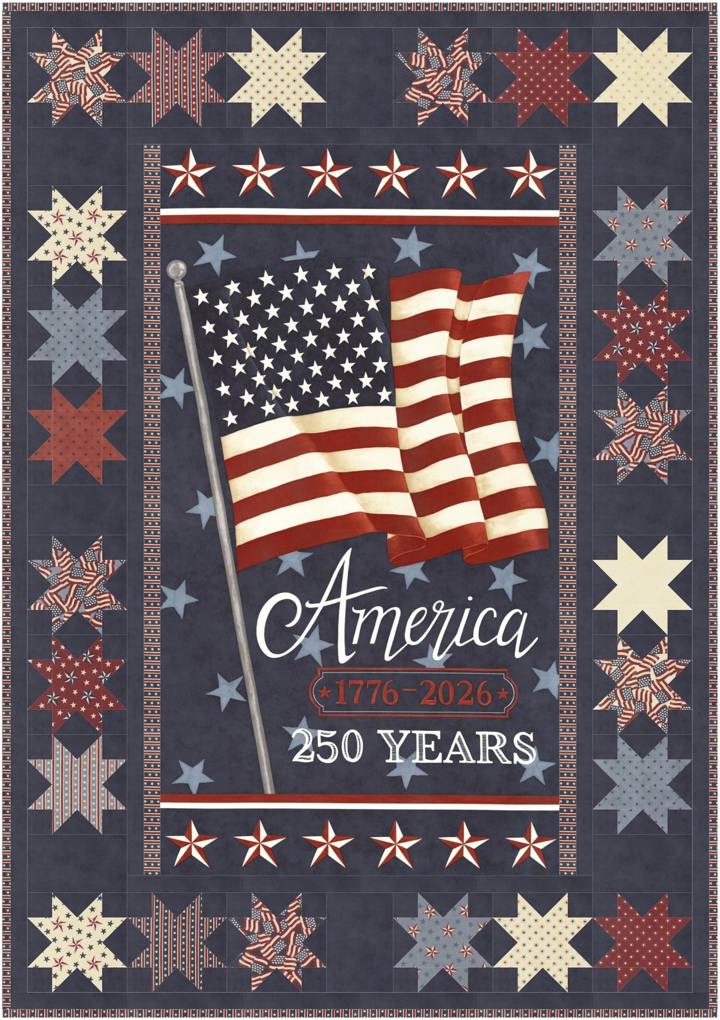 Celebrating 250 Downloadable PDF Quilt Pattern (Pre-Order)