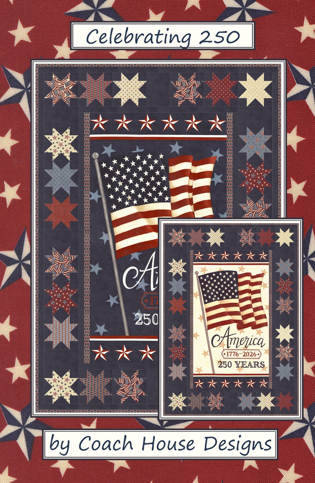 Celebrating 250 Downloadable PDF Quilt Pattern – Coach House Designs US