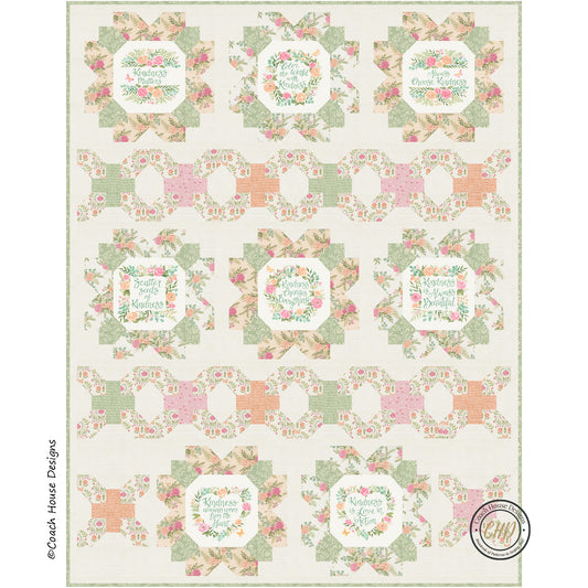 Choose Kindness Downloadable PDF Quilt Pattern