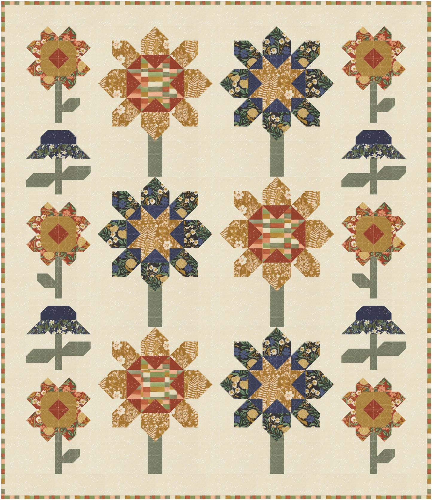 Cutting Garden Downloadable PDF Quilt Pattern (Pre-Order)