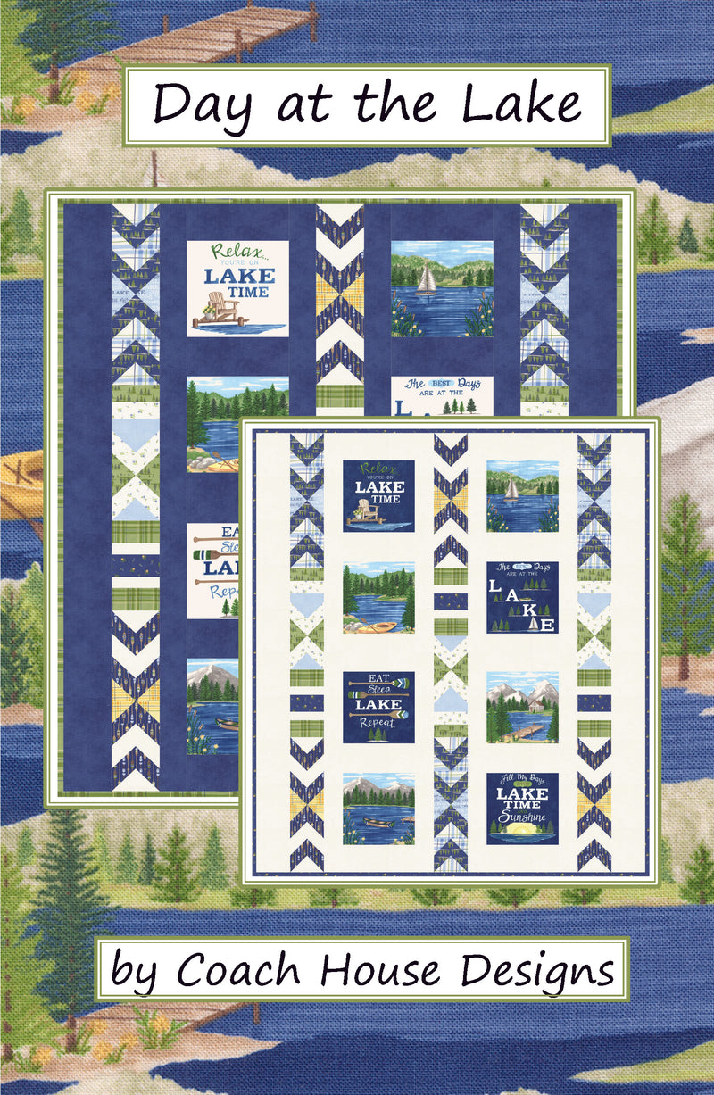 Day at the Lake Downloadable PDF Quilt Pattern