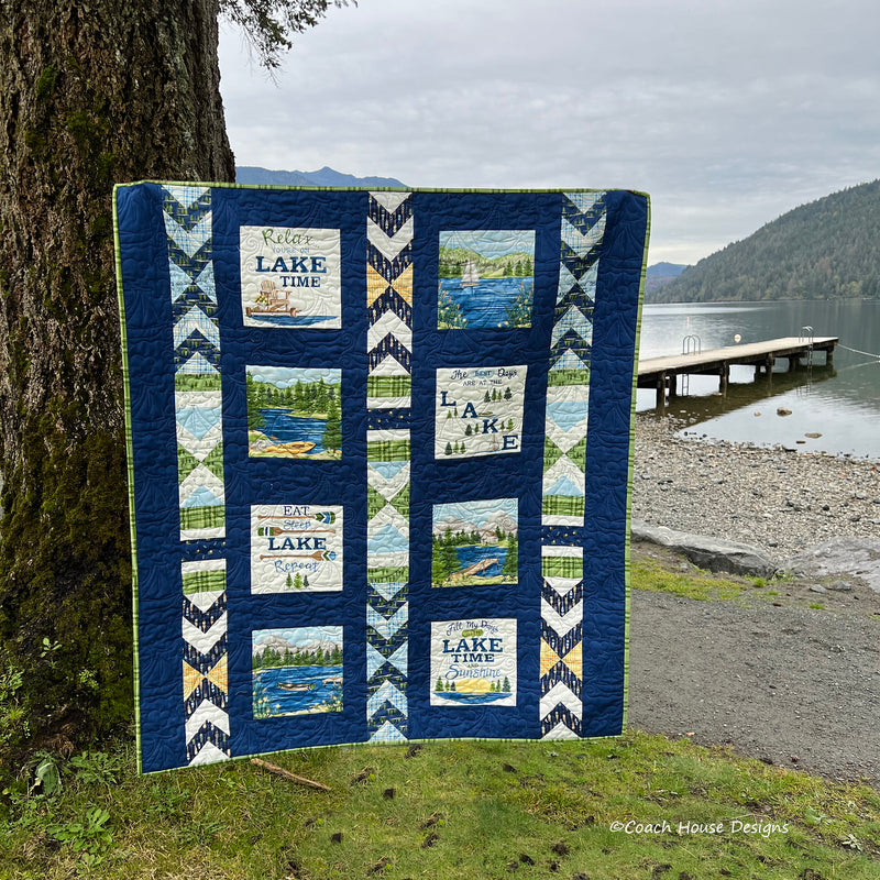 Day at the Lake Downloadable PDF Quilt Pattern